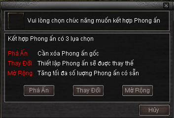 Bảng chức năng