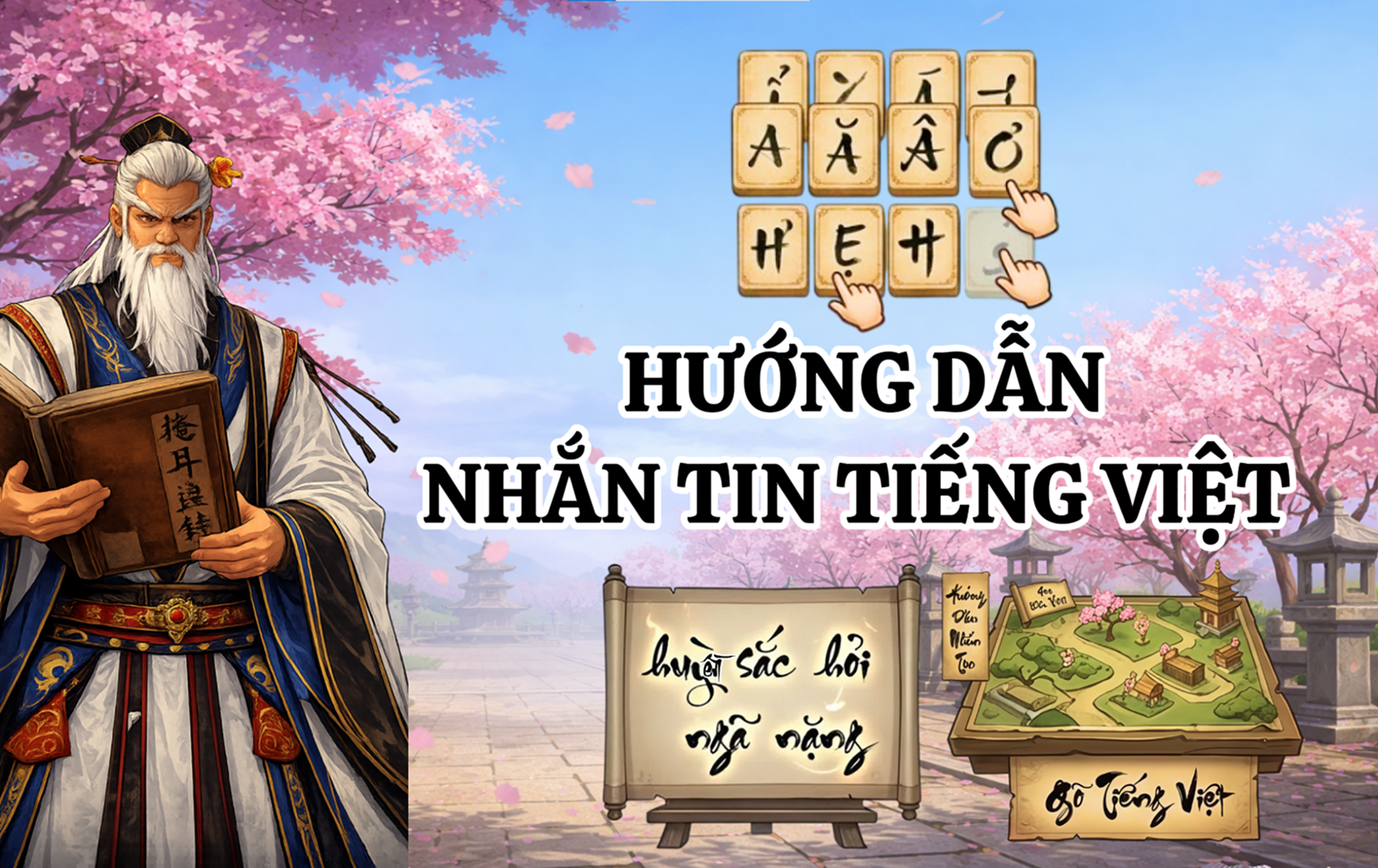 HƯỚNG DẪN NHẮN TIN TIẾNG VIỆT